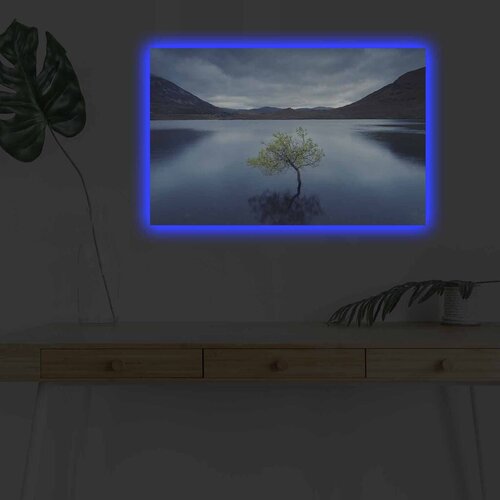 Wallity Slika sa LED osvetljenjem 4570DHDACT-008, 45x70 cm Cene