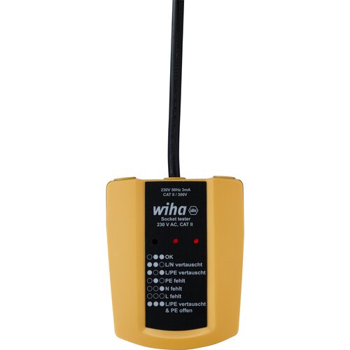 Wiha 45220 ispitivač utičnica 230 v ac, cat ii Cene