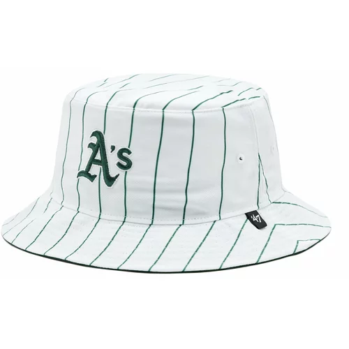 47 Brand Kapa s šiltom MLB Oakland Athletics Pinstriped '47 BUCKET B-PINSD18PTF-DG Dark Green