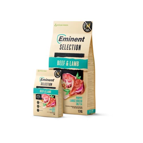 Eminent Selection Puppy Large Breed Beef & Lamb 30/14 12 kg Cene