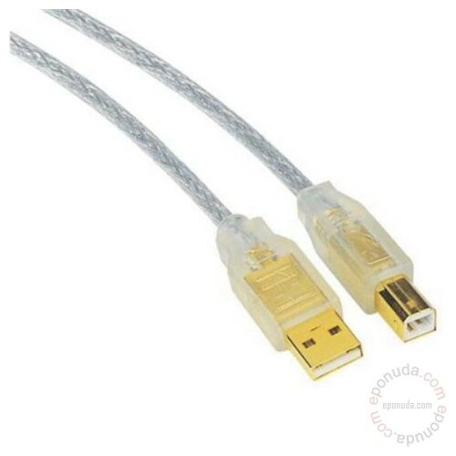 Hama USB Kabl za PC, USB A na USB B, 3m (za štampač), 46781 kabal Slike