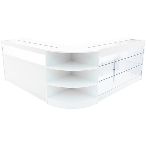 Monster Demeter LED prodajni pult K1500, B1500 in LM60 - bel, (5000279046) Cene