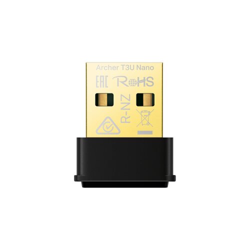  USB WLAN TP-Link Archer T3U Nano AC1300 Nano Wireless MU-MIMO USB Adapter,Nano size, 5GHz + 2.4GHz Slike
