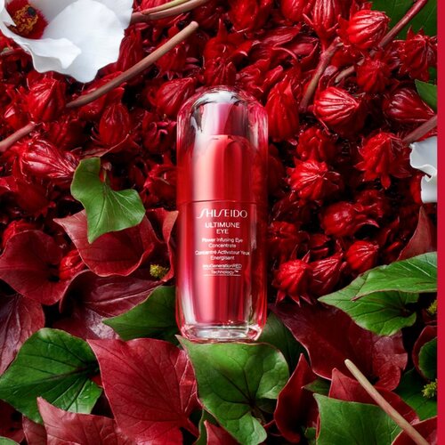 Shiseido Ultimune Eye Power Infusing Eye Concentrate serum za područje oko očiju za cjelovitu za&amp;scaron;titu protiv bora 15 ml Slike