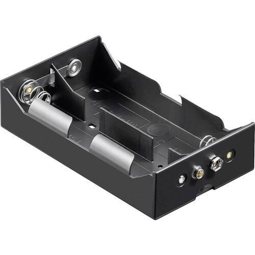 Goobay 11977 nosilec baterij 4x Mono (D) hitrosklopni priključek (D x &Scaron; x V) 133.5 x 74 x 31.5mm Držalo za baterijo D za 4 Mono (D x &Scaron; x V) 133, (20829026) Cene