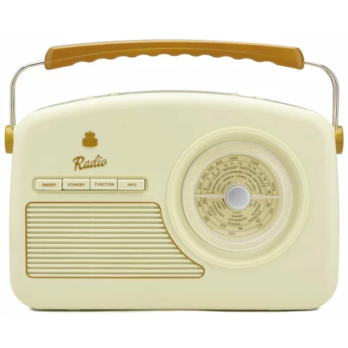 GPO Krem-bel radio Rydell Nostalgic Dab Radio Cream