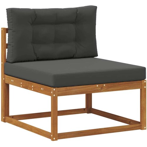  Set vanjskih sofa 6 Komad Prirodna i antracit Slike