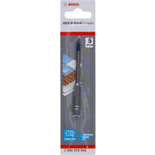 Bosch burgija za tvrde keramičke pločice HEX-9 hard ceramic 5x90mm ( 2608579505 ) Cene