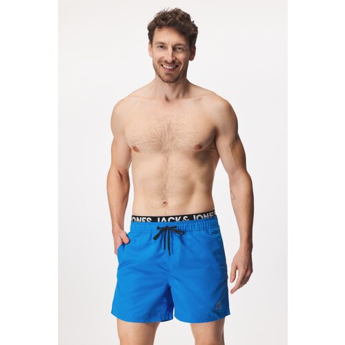 Jack & Jones Kupaće hlače 'Fiji' plava / siva / crna Cijene