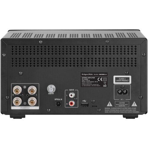  Kruger&amp;amp;Matz KM1995-A HiFi pojačalo klase A (CD, USB, Bluetooth, DAB+ digitalni radio, FM) Slike