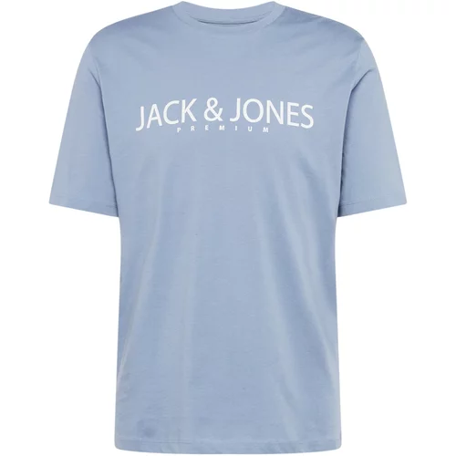 Jack & Jones Majica 'BLA JACK' svetlo modra / bela