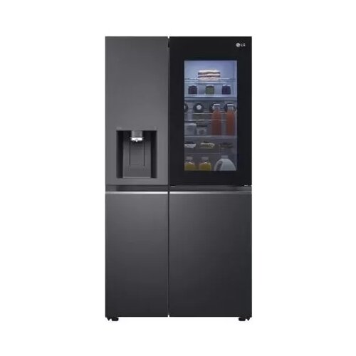 LG GSXV90MCDE hladnjak-zamrzivač Samostojeći 635 L E Crno Slike
