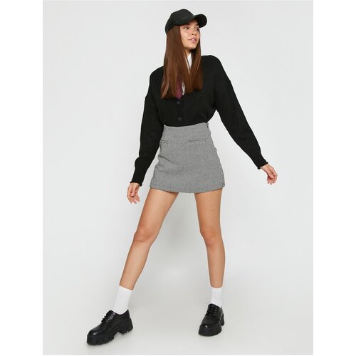 Koton Mini Short Skirt Pocket Detailed Slike