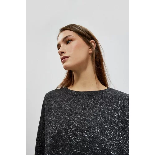 Moodo Sweater with metal thread
