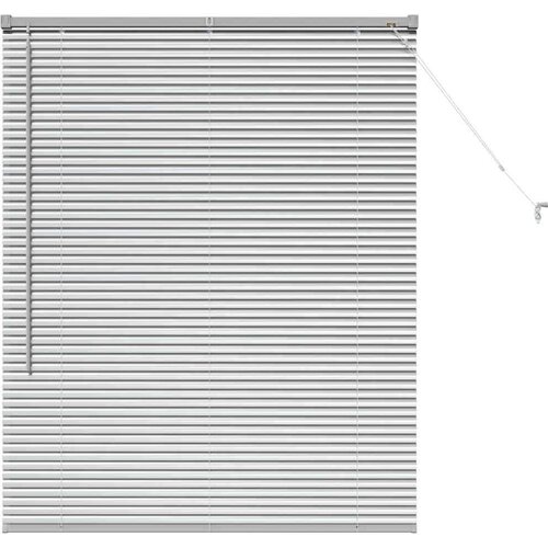  Zavjesa za prozor sa zavjesama Srebrna 105 x 130 cm Aluminij Slike