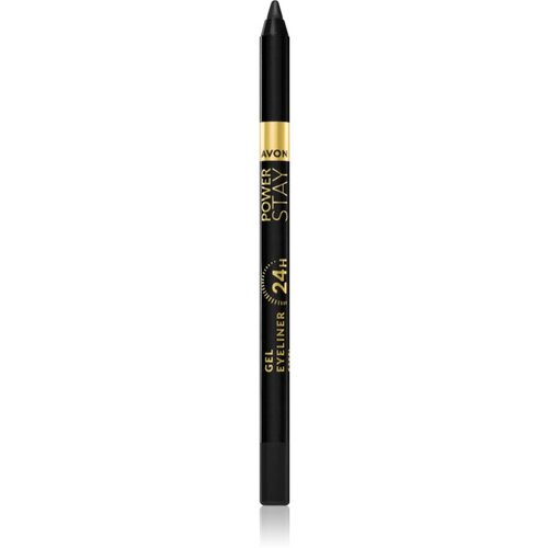 Avon Power Stay 24h gelasti svinčnik za oči odtenek Black 1,2 g Slike