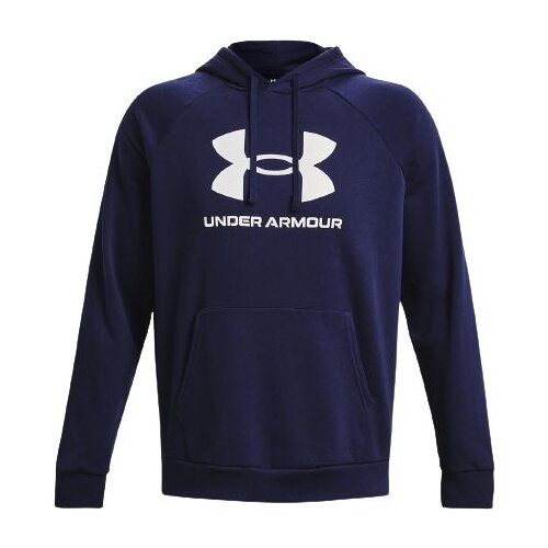 Under Armour UA Rival Fleece Logo HD Pulover Siva Cene