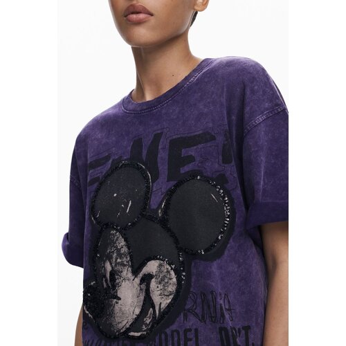Desigual Mickey ženska majica kratkih rukava ljubičasta Slike