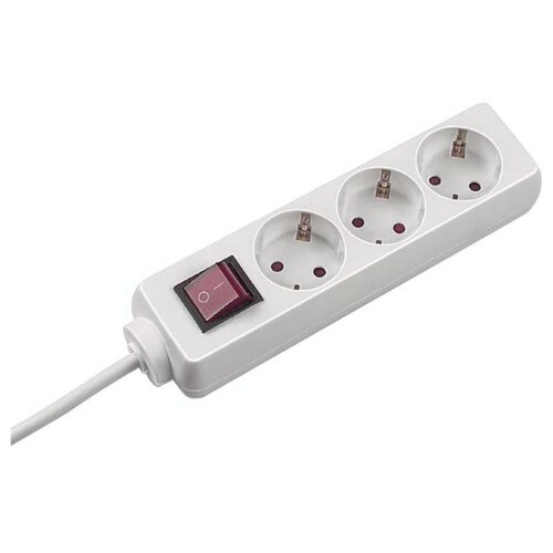 Bachmann 3x Schuko H05VV-F 3G 1.50mm² 16A / 3680W 3m 3AC Izhodi 3m Bela podaljšek 387.271S razdelilna letev bela vtičnica 1 kos, (20454566) Cene