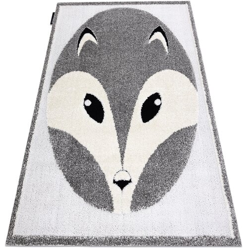 RugsX Preproge Otroška talna obloga JOY Fox lisica, za 140x190 cm Siva Cene