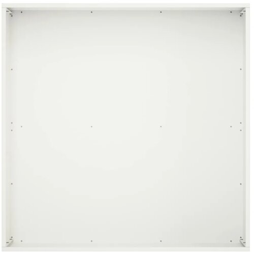  Vrtna saksija Bijela 60 x 60 x 20 cm Čelična vrata - Bijela 60 x 60 x 20 cm 1 Slike