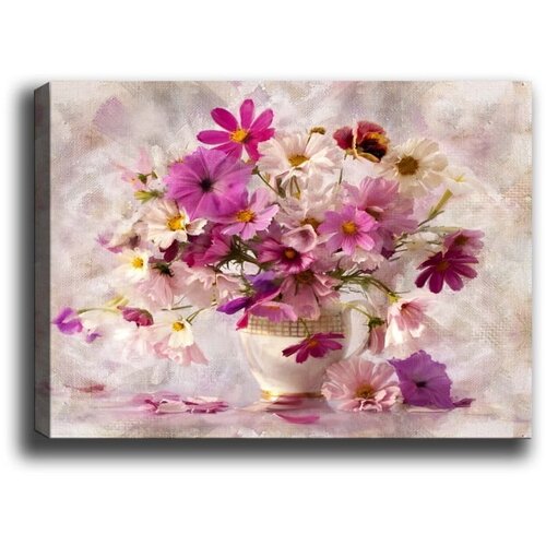 Tablo Center zidna slika na platnu Flowers in Vase, 40 x 60 cm Slike