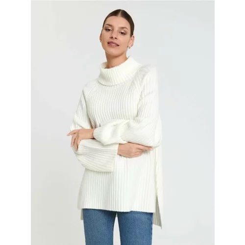 Sinsay ženski džemper s visokim ovratnikom 7333J-01X