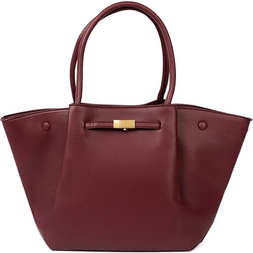 Shelvt Elegant burgundy shoulder shopper bag Cijene