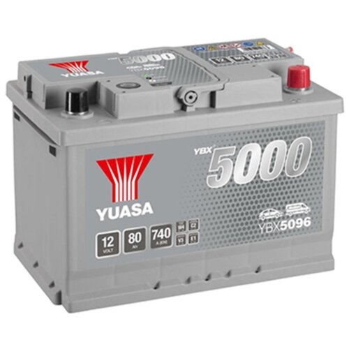 Yuasa Akumulator 12V 80Ah 740A desno+ Slike