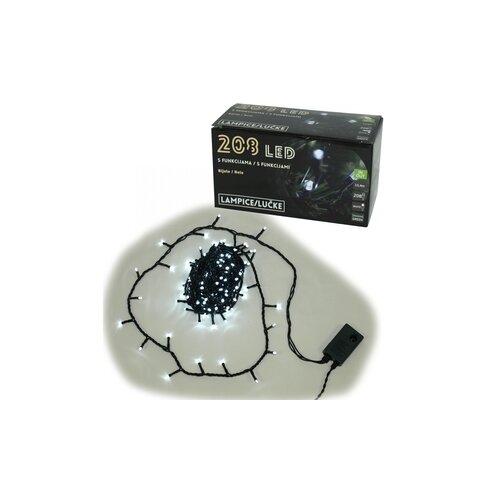  208L LED Lampica, bele, 8 funk Cene