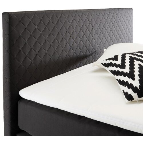 M&amp;ouml;max Boxspring Postelja Mali New, Črna, 180x200 Slike