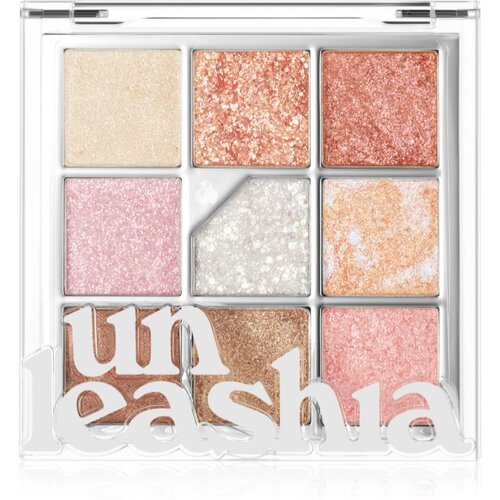Unleashia Glitterpedia Eye Palette paleta sjenila za oči nijansa All Of Glitter 6,6 g Slike