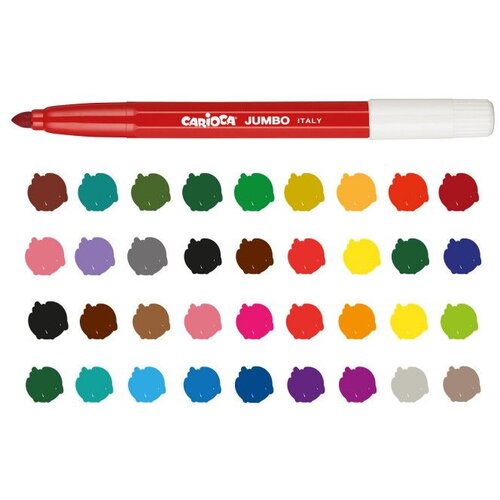 Carioca Jumbo 50 flomastera u setu - Cijene