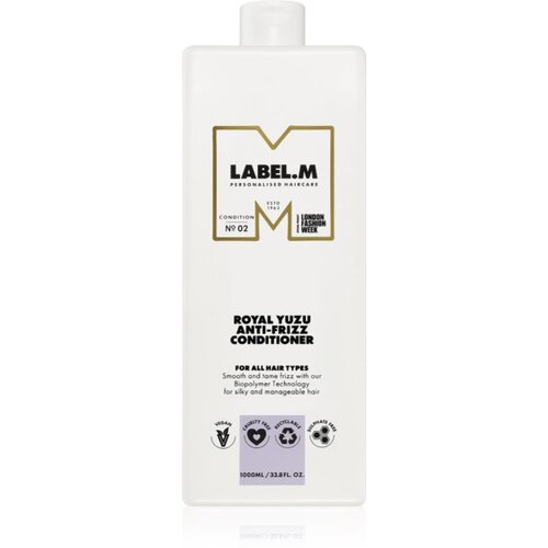 Label.m Royal Yuzu regenerator za neposlu&amp;scaron;nu i anti-frizz kosu 1000 ml Slike