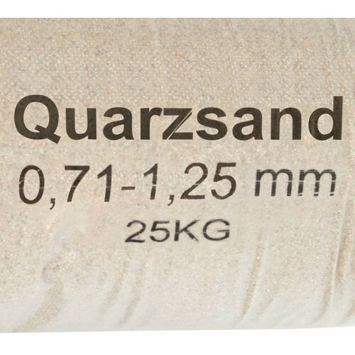VidaXL Filtarski pijesak 25 kg 0,71 - 1,25 mm Slike