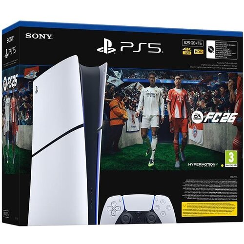 Sony Konzola PlayStation 5 Slim PS5 Digital Edition + EA SPORTS: FC 26 Cene