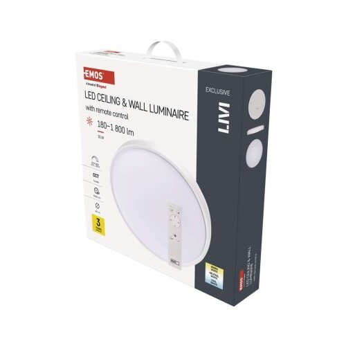  Svetilo LED LIVI 40 cm, 30 W, toplo-hladno belo, z možnostjo zatemnitve z daljinskim uprav Cene