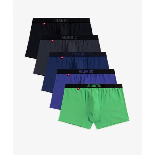 Atlantic Men's Boxer Shorts 5Pack - Multicolored
