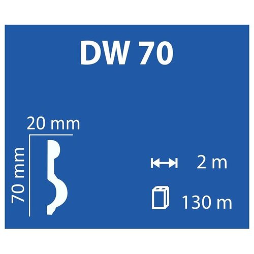 DEKORWALL Stiropor ukrasna lajsna DW-70 Slike
