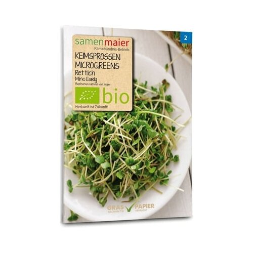 Samen Maier Ekološki kalčki / Microgreens - redkev "Mino Early" Cene