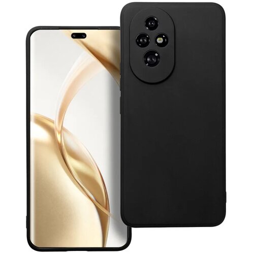  Gumijasti / gel etui Matte za Honor 200 - črni Cene