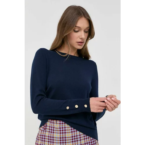 Michael Kors Vuneni pulover za žene, boja: tamno plava, lagani