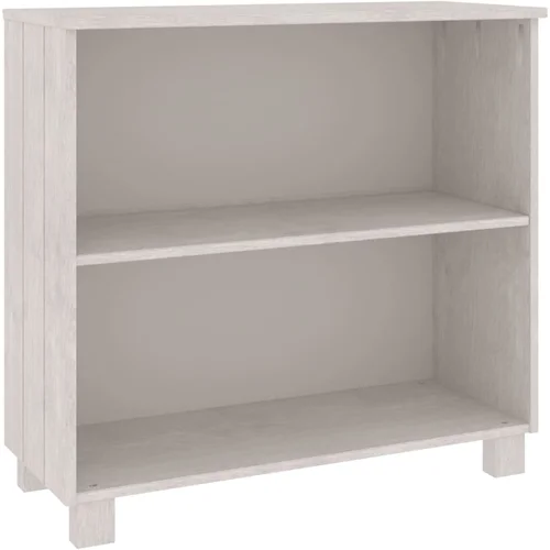 MAISON CHIC Komoda - Predalnik HAMAR bela 85x35x80 cm trdna borovina, (21717230)