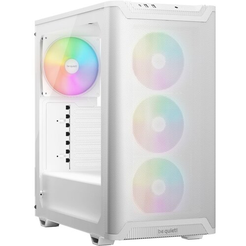 Be Quiet! pure base 501 lx white, mb compatibility: atx / m-atx / mini-itx, four pre-installed light wings lx  - BGW79 Cene