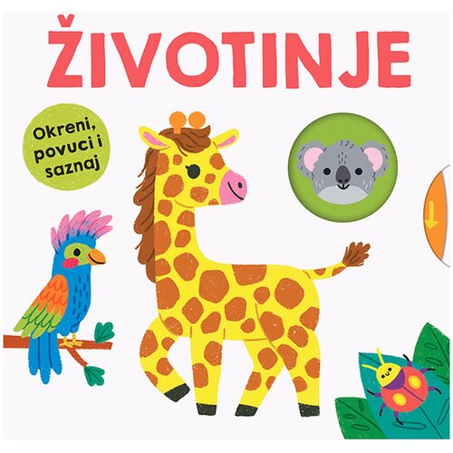 Lusio knjiga životinje: okreni, povuci i saznaj Cijene