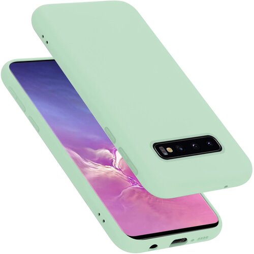 Cadorabo Ohišje, združljiv s Samsungom v tekoči svetlo zeleni barvi - zaščitni pokrov iz fleksibilnega silikona TPU, (20590623) Cene