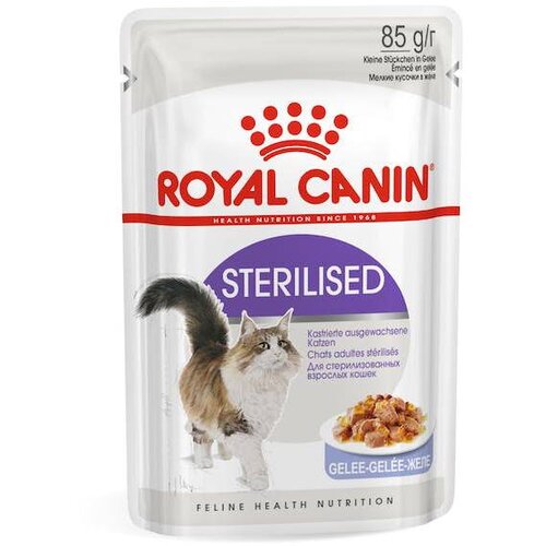 Royal Canin Vlažna hrana za sterilsane mačke Sterilised Jelly, 85 g Cene