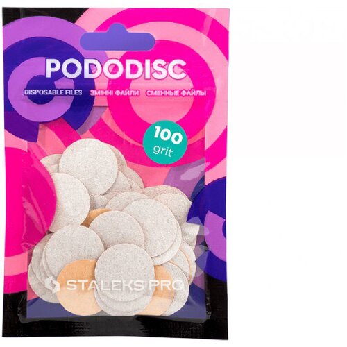 Brusni papir za pedikuru Staleks Podo Disk M – 20 mm White 100 grit – 50 kom Cijene