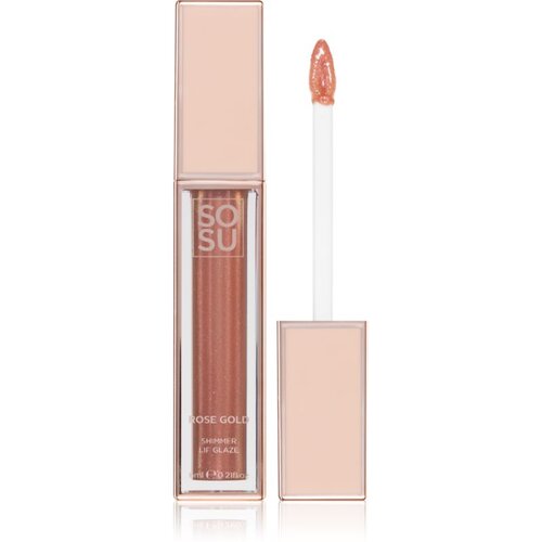 SOSU Cosmetics Shimmer Lip Glaze hidratantno sjajilo za usne svjetlucavi nijansa Golden 6 ml Cijene