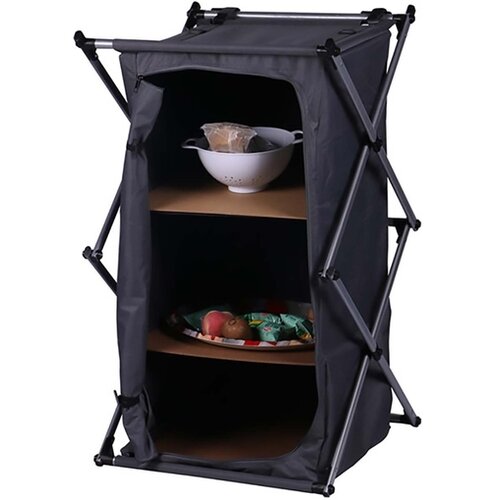 ARANEA Sklopiva polica 55&amp;times;55&amp;times;90 cm za kampovanje ( 96-125000 ) Slike
